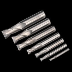 HSS End Mill Set &#216;4-16mm 2 Flute
