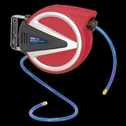 Retractable Air Hose Reel 10m &#216;8mm ID - PU Hose