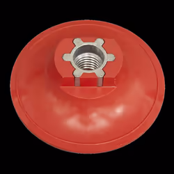 Hook-and-Loop Backing Pad &#216;75mm M14 x 2mm