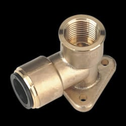 Wingback Elbow 15mm x 1/2&quot;BSP Brass (John Guest Speedfit&#174; - PM15WB)