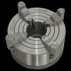 Independent Chuck 4-Jaw with Back Plate