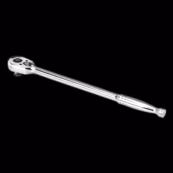 Ratchet Wrench Long Pattern 300mm 3/8&quot;Sq Drive Pear-Head Flip Reverse