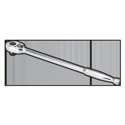 SEALEY - AK662L Ratchet Wrench Long Pattern 375mm 1/2"Sq Drive Pear-Head Flip Reverse