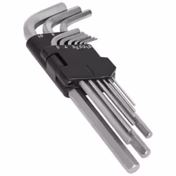 Sealey AK7136 Hex Key Set 9pc Long Metric