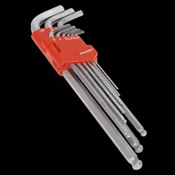 Ball-End Hex Key Set 9pc Extra-Long Metric