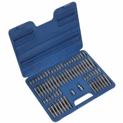 Screwdriver Bit Set; SEALEY; Plastic Case 74