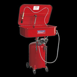 Mobile Parts Cleaning Tank Air Operated with Reservoir