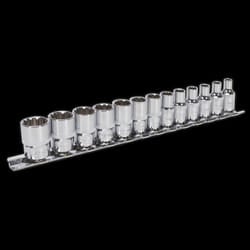 Socket Set 13pc 1/4&quot;Sq Drive Total Drive&#174;