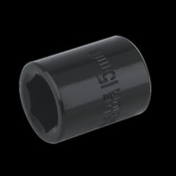 Impact Socket 15mm 3/8&quot;Sq Drive