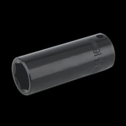 Impact Socket 16mm Deep 3/8&quot;Sq Drive