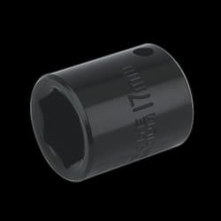 Impact Socket 17mm 3/8&quot;Sq Drive