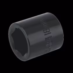 Impact Socket 18mm 3/8"Sq Drive