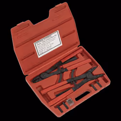 Circlip Pliers Set Internal/External 400mm Heavy-Duty