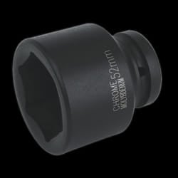 Impact Socket 52mm 1&quot;Sq Drive