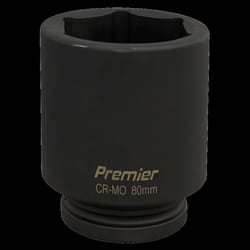 Impact Socket 80mm Deep 1&quot;Sq Drive