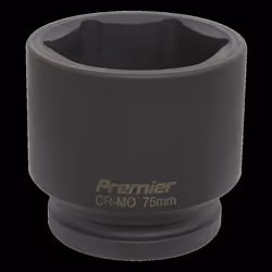 Impact Socket 75mm 1&quot;Sq Drive
