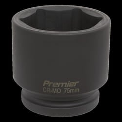 Impact Socket 75mm 1&quot;Sq Drive