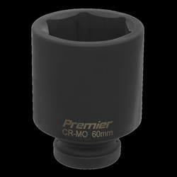 Impact Socket 60mm Deep 1&quot;Sq Drive