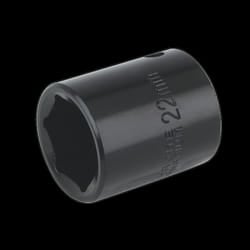 Impact Socket 22mm 1/2&quot;Sq Drive