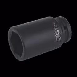 Impact Socket 35mm Deep 3/4"Sq Drive