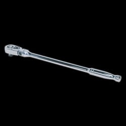 Ratchet Wrench Flexi-Head 445mm 1/2&quot;Sq Drive Pear-Head Flip Reverse