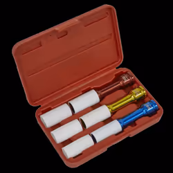 Alloy Wheel Long Reach Impact Socket Set 3pc 1/2"Sq Drive