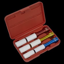 Alloy Wheel Long Reach Impact Socket Set 3pc 1/2&quot;Sq Drive