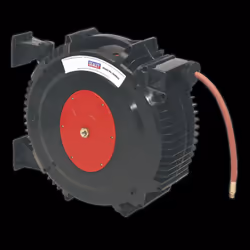 Retractable Air Hose Reel 15m &#216;13mm ID Rubber Hose