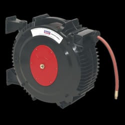 Retractable Air Hose Reel 15m &#216;13mm ID Rubber Hose