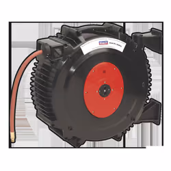 Retractable Air Hose Reel 15m &#216;13mm ID Rubber Hose