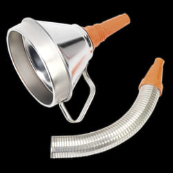 Funnel Metal with Flexible Spout & Filter &#216;160mm