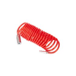Sealey SA305 Coiled Air Hose 5mtr Ã5mm with Couplings