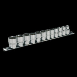 Socket Set 12pc 3/8&quot;Sq Drive WallDrive&#174; Metric