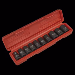 Impact TRX-Star* Female Socket Set 10pc 1/2"Sq Drive