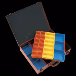 Metal Case 2-Layer with 27 Storage Bins