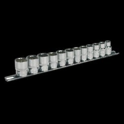 Socket Set 12pc 3/8&quot;Sq Drive 12pt WallDrive&#174; Metric