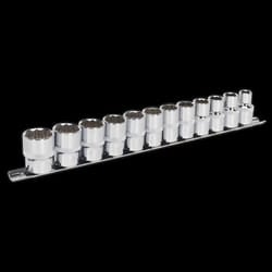 Socket Set 12pc 1/2&quot;Sq Drive 12pt WallDrive&#174; Metric