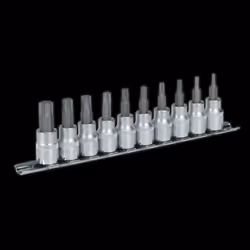 TRX-Star* Socket Bit Set 10pc 3/8"Sq Drive
