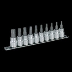 TRX-Star* Socket Bit Set 10pc 3/8&quot;Sq Drive