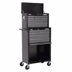 Sealey Ap2513B Topchest & Rollcab Combi 13 Drawer Ball Bearing Runner Black/Grey
