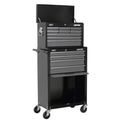 Sealey Ap2513B Topchest & Rollcab Combi 13 Drawer Ball Bearing Runner Black/Grey