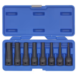 Sealey Ak5601 Impact Hex Key Set 8Pc 1/2Sq Drive