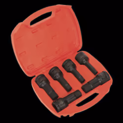 Impact Hex Socket Bit Set 6pc 3/4"Sq Drive