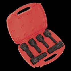 Impact Hex Socket Bit Set 6pc 3/4&quot;Sq Drive
