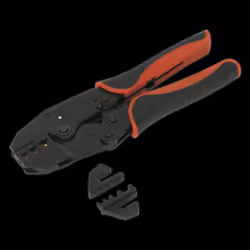 Ratchet Crimping Tool Interchangeable Jaws