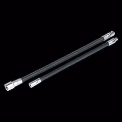 Flexible Extension Adaptor Set 2pc 1/4"Sq x 254mm & 3/8"Sq x 305mm