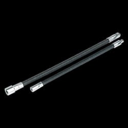 Flexible Extension Adaptor Set 2pc 1/4&quot;Sq x 254mm & 3/8&quot;Sq x 305mm