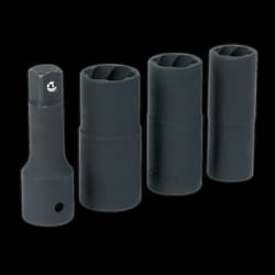 Impact Wheel Nut/Removal Flip Sockets 1/2&quot;Sq Drive