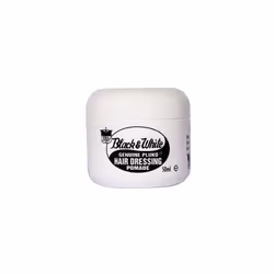 Black and White Hair Wax 50ml