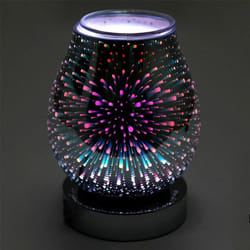 LED Aroma Diffuser 7 LED Colours Mood Light Wax/Oil Melt Aroma Burner